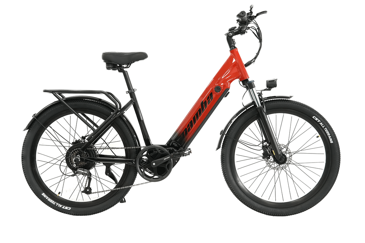 Mamba Savannah Electric Bike 48V 17Ah Silver