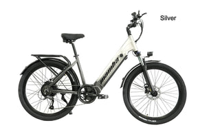 Test Mamba Savannah Electric Bike 48V 17Ah Silver