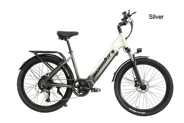 Test Mamba Savannah Electric Bike 48V 17Ah Silver