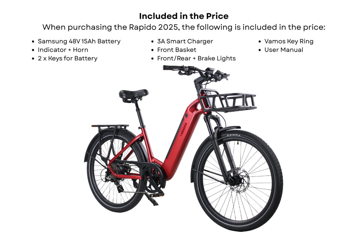Rapido 2026 - Daily Commuter E-Bike Blue